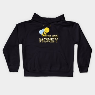 honey bees Kids Hoodie